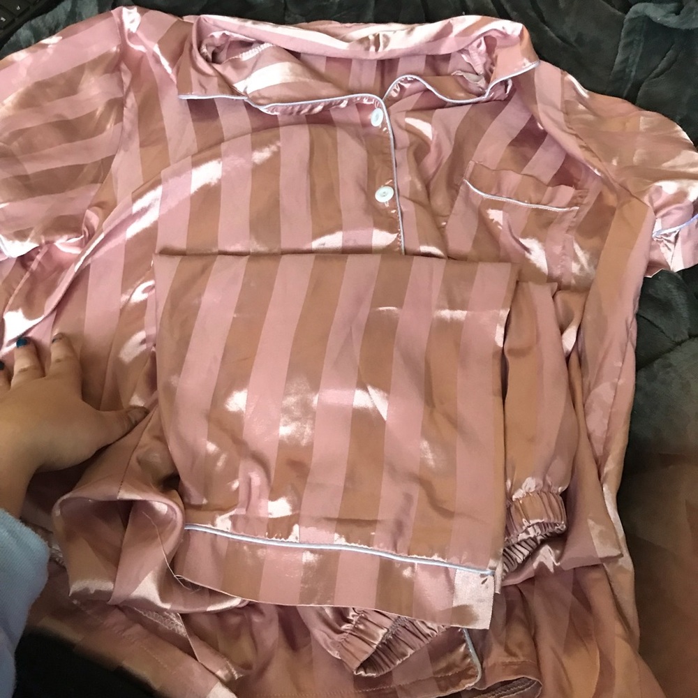 Silk pajama set